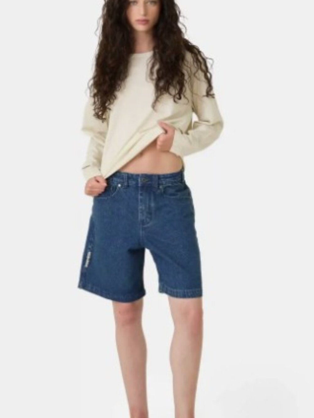 Like New Emestudios Jacker Denim Shorts Size 30 US